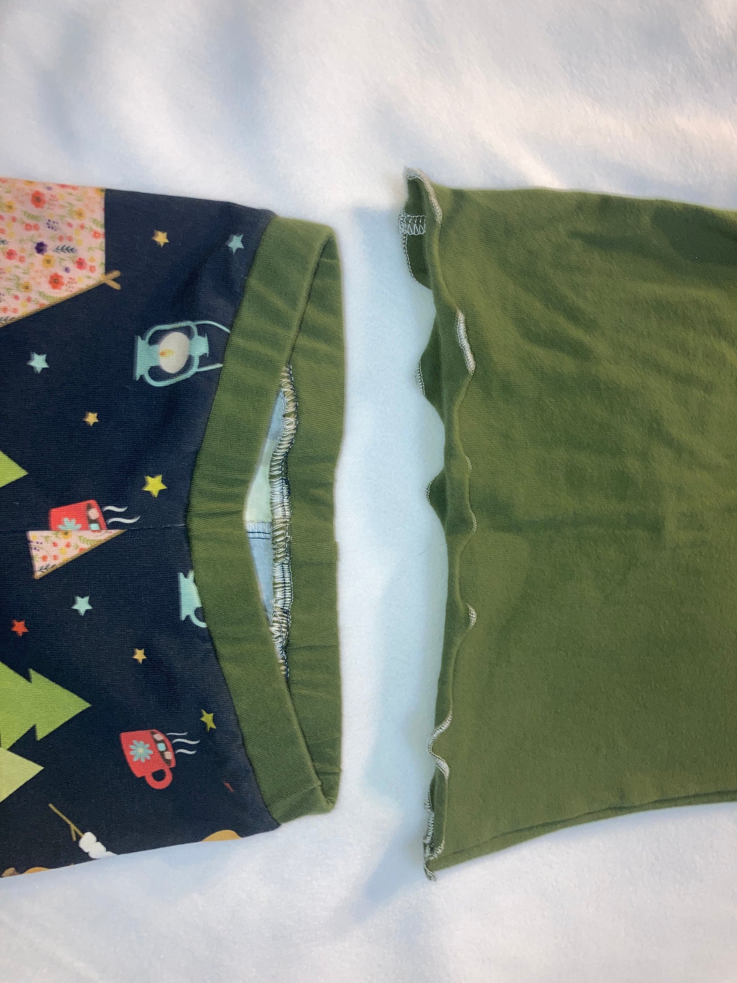 Summer Pajamas Camping Theme Adventure Shorties Jammies Size 18M