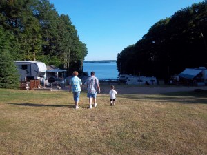 The view from Merry Knoll Campground