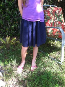 Finished Skirt