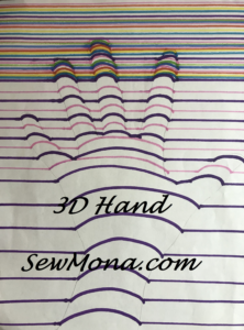3D Hand Art Project Craft