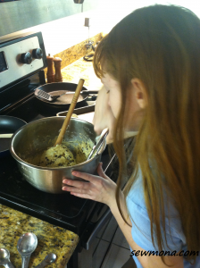 Baking Cookies with My Daughter
