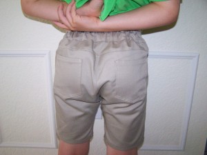 Shorts Back