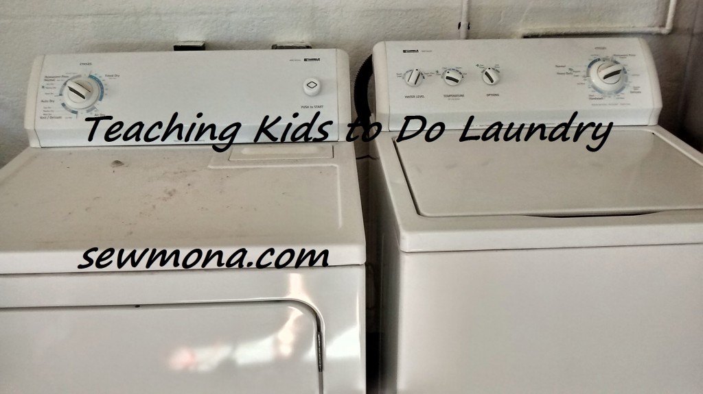 Teaching Kids to do Laundry