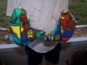 Finished Mittens