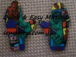Quick Easy Mittens