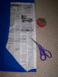 Cutting Out Shirt Body