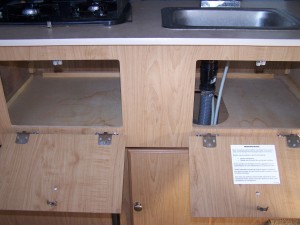 Unused Under Sink Storage