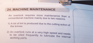 Maintaining Your Serger is Important