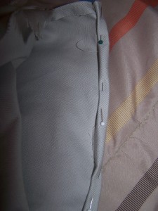 Turn Hem Under Twice and Hem