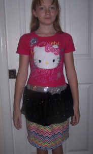 Finished Shirt Skirt Front