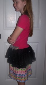 Finished Skirt Shirt