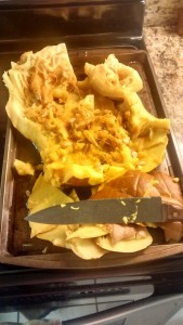 Cooked Pumpkin Guts