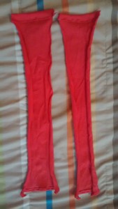 Cut Strips of Coordinating Material