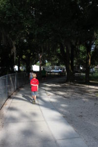 There are paths all around Sun-N-Fun
