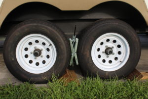 Locking Wheel Chocks, Camping Safety