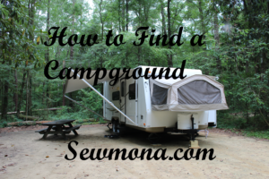 There are several ways to find a campground 