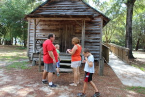 One room school house and church at Silver Springs State Park.