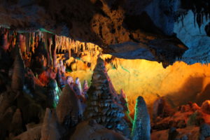 Cavern tour at Florida Caverns State Park.