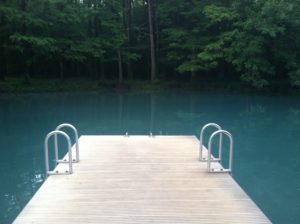 The swimming hole at Florida Caverns State Park.