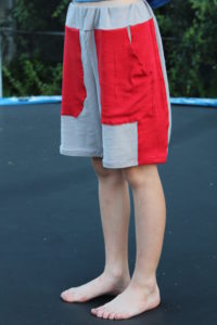 Jogger Shorts with patch pockets 