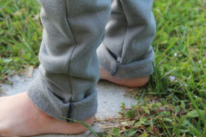 Side View of Joggers Cuffs