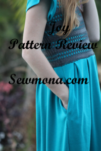 Joy Pattern Review