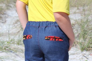Welt Pockets Dax Trousers by Gracious Threads