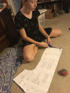 Learning to cut out a pattern