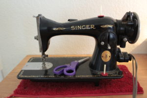 My old Singer sewing machine