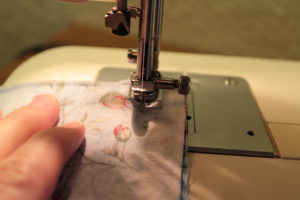 Seam isn't sewn quite far enough