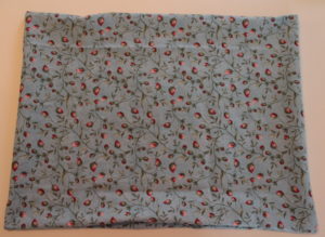 Finished pillow cover