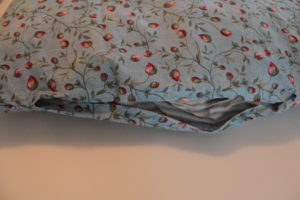 Fold seam to the inside