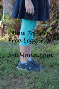 How To Sew plus a free leggings pattern
