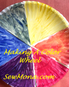 Making A Color Wheel SewMona.com
