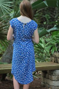 Bitty Brunch Blouse by Patterns for Pirates full back