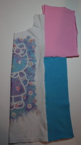 Attach the color blocking