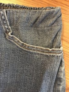 The pocket will be slightly smaller