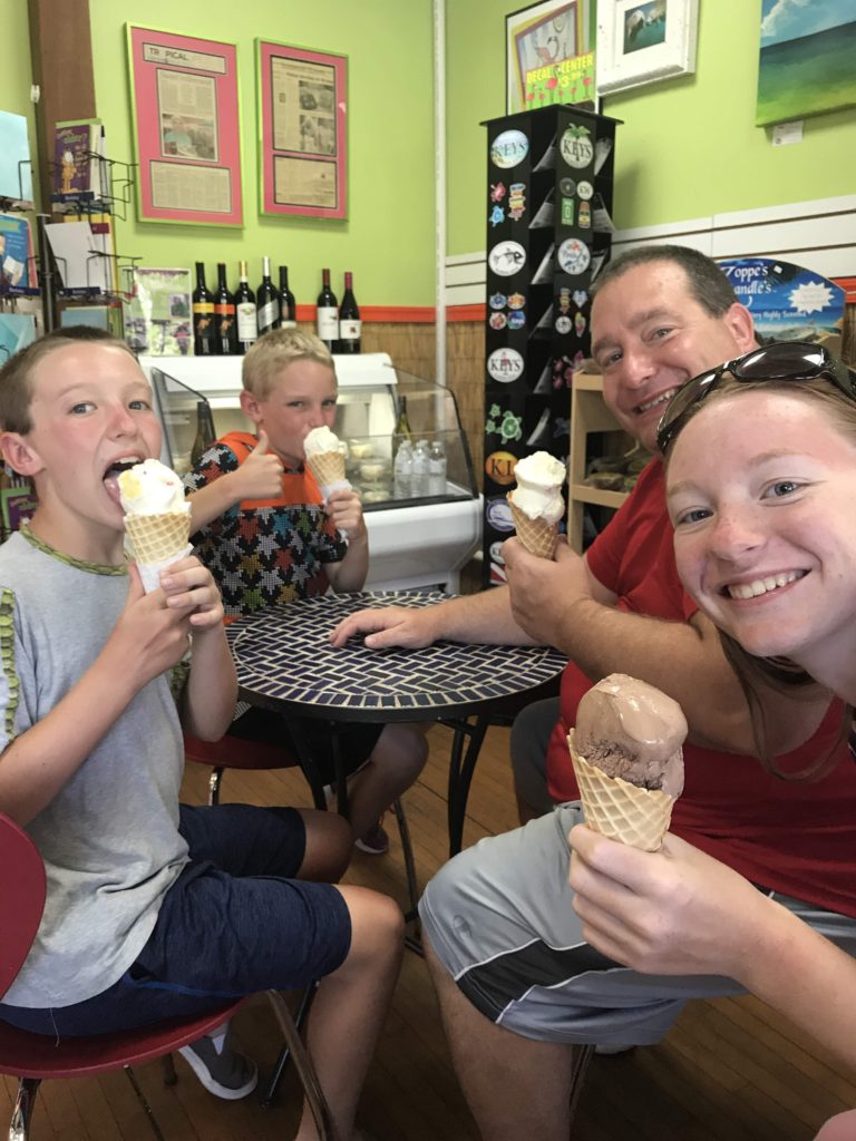 Ice Cream at Key Largo Chocolates