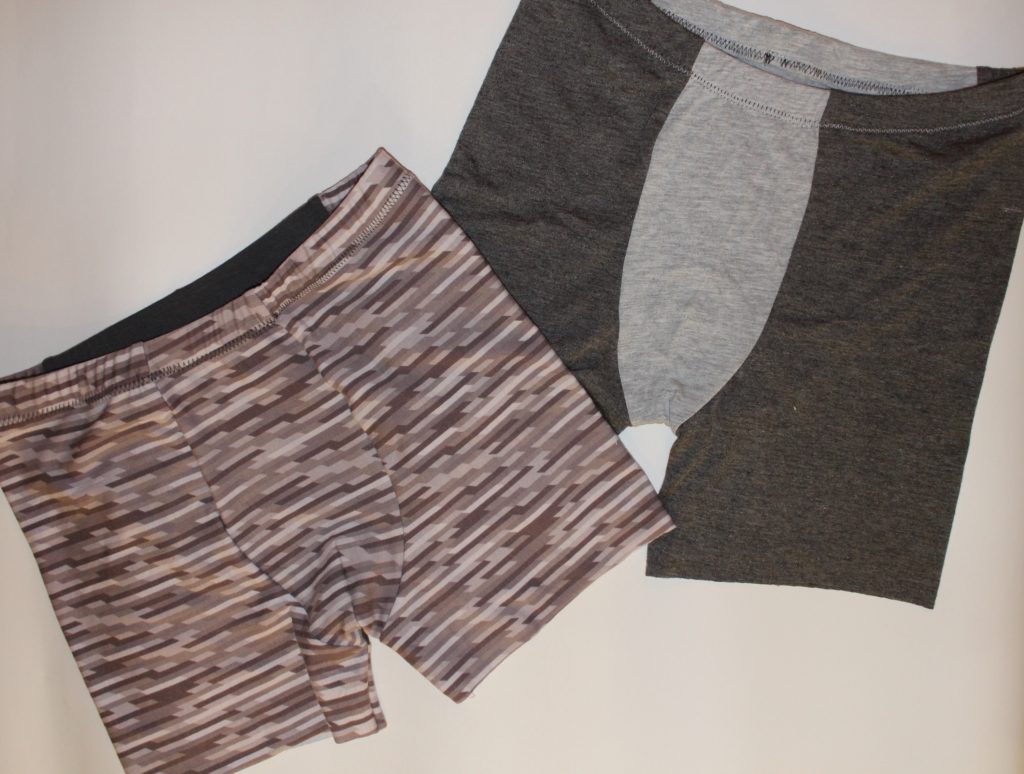 Front of Boxers - long length and regular length